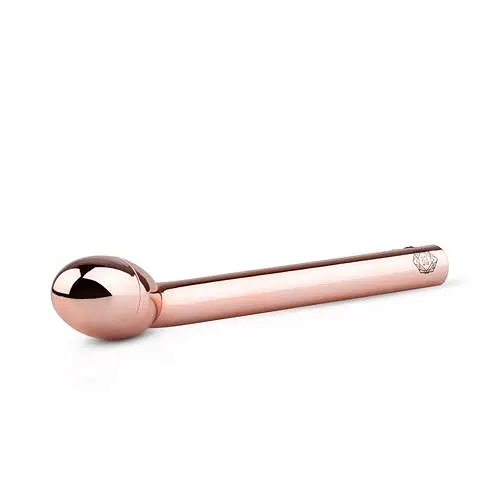 Вібратор EasyToys Rosy Gold Nouveau G-spot 22 см золотистий - фото 4
