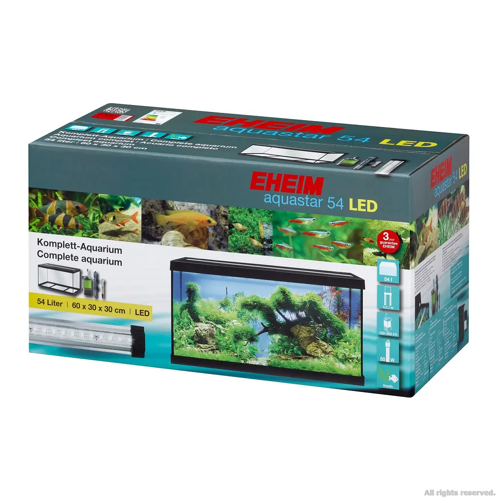 Акваріумний комплект Eheim aquastar 54 LED чорний (0340645) - фото 4