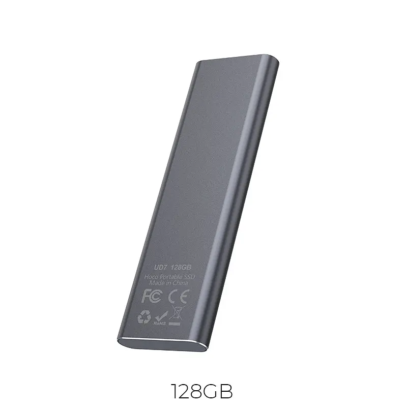 Внешний накопитель SSD Type-C Hoco Extreme speed portable UD7 128 GB USB3.1 - фото 3