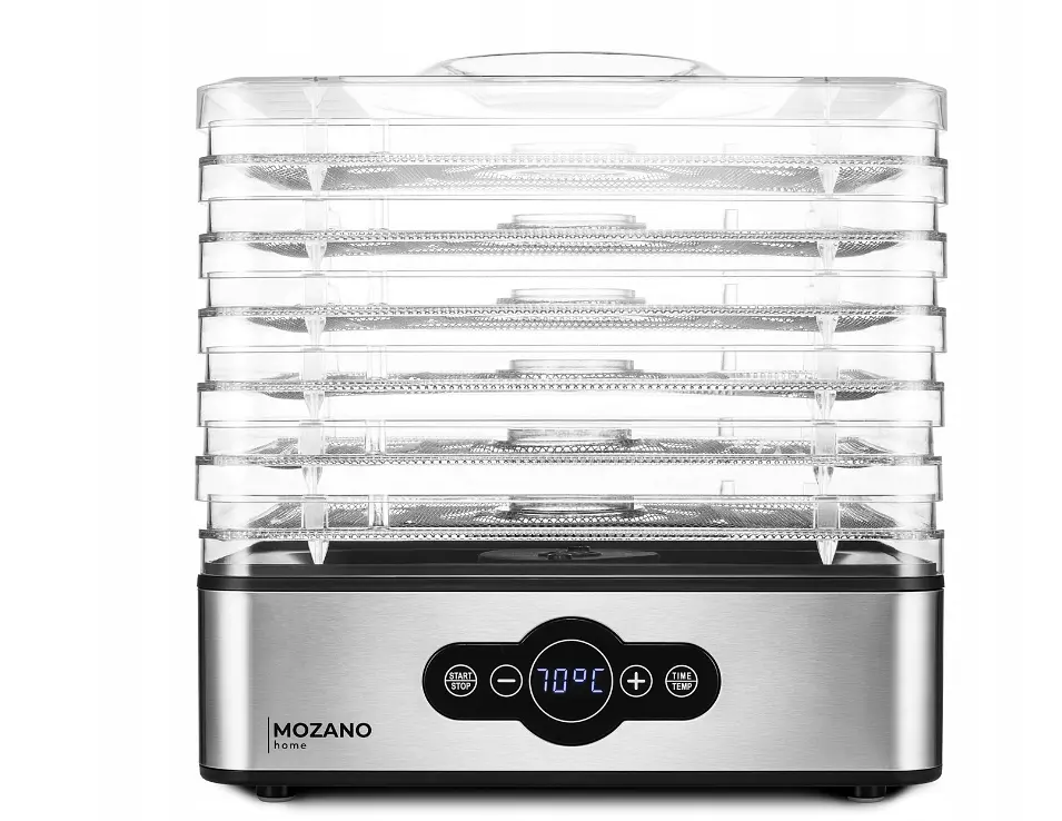 Сушилка дегидратор для пищевых продуктов грибов и фруктов Mozano Dehydrator 400 Вт - фото 5