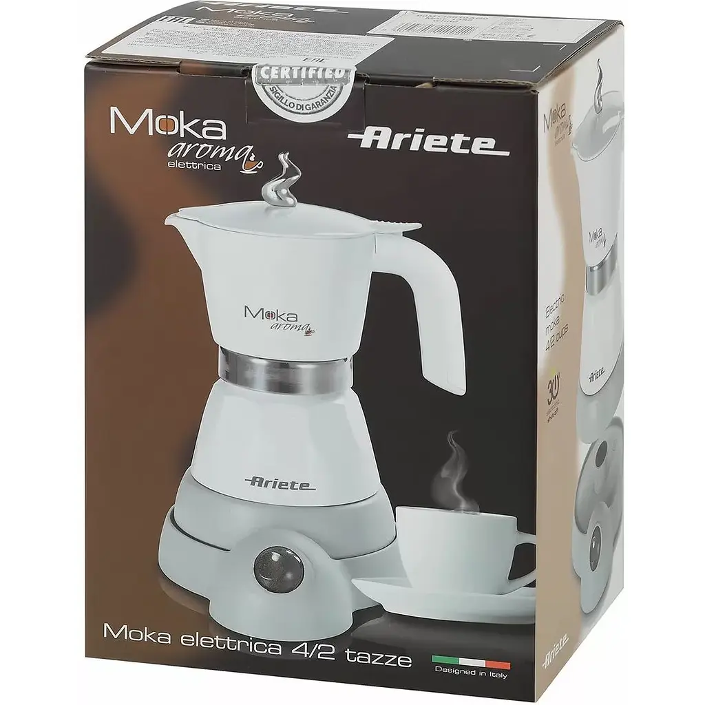 Кавоварка гейзерна Ariete 1358A WH - фото 5
