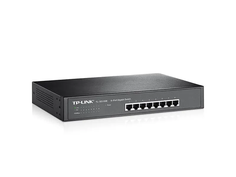 Комутатор TP-Link TL-SG1008 - фото 2