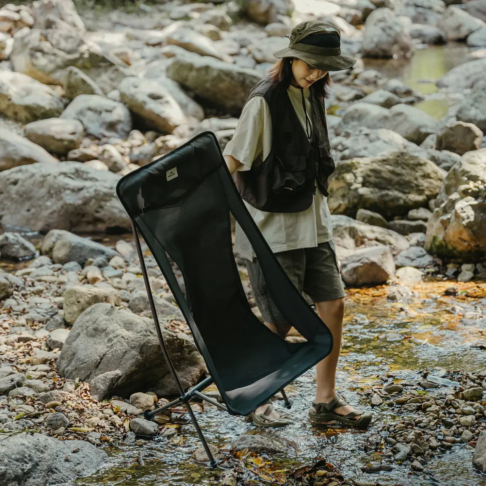 Стілець складаний ультралегкий Naturehike Stellaluna L04 CNK2450JJ015 сірий - фото 9