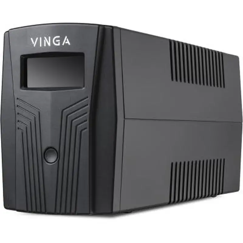 Пристрій безперебійного живлення Vinga LCD 1200VA plastic case (VPC-1200P) - фото 7