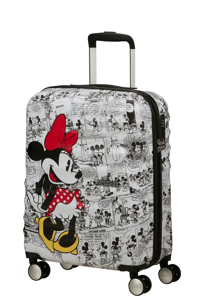 Валіза 55 См American Tourister WAVEBREAKER DISNEY MINNIE PASTEL DOTS 55х40х20 31C*25017 - фото 6