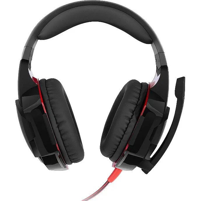 Ігрові навушники REAL-EL GDX-8100 Black/Red (EL124100055) [112568] - фото 2