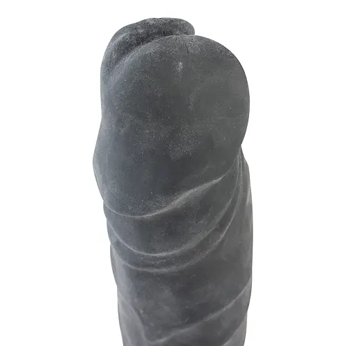 Вібратор Nature Skin Big Vibe Black - фото 8