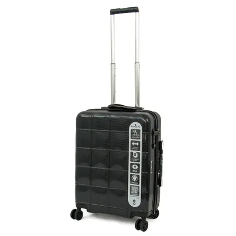 Валіза Echolac Square Pro Black S (EcPC185SA-403-01)