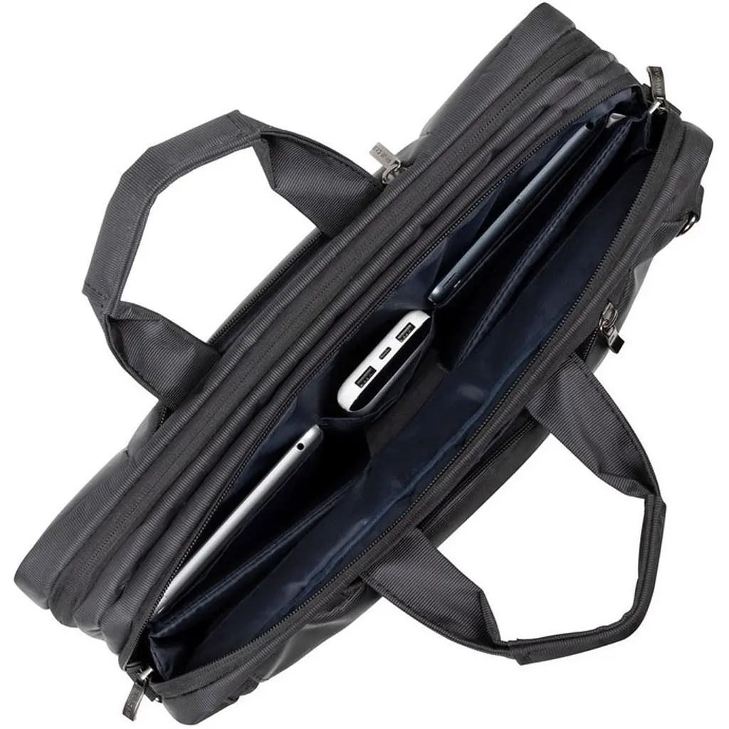 Сумка для ноутбука RivaCase 8290 Central 16` Charcoal Black [120777] - фото 11