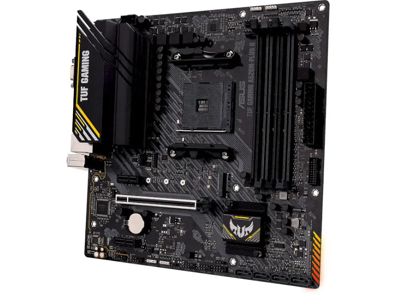 Материнська плата Asus TUF GAMING A520M-PLUS II - фото 3