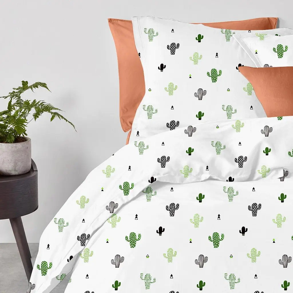 Набір наволочок Cosas Terrakot Cactus 50х70 см (SetPillow_Cactus_Terrakot_50х70) - фото 6