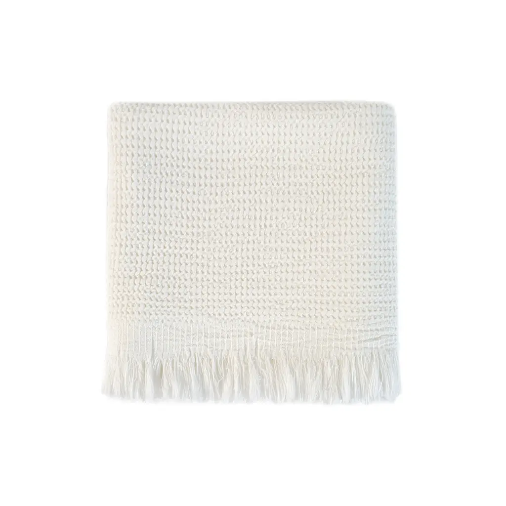 Рушник Lotus Home - Rius off white молочний 90x170 - фото 2