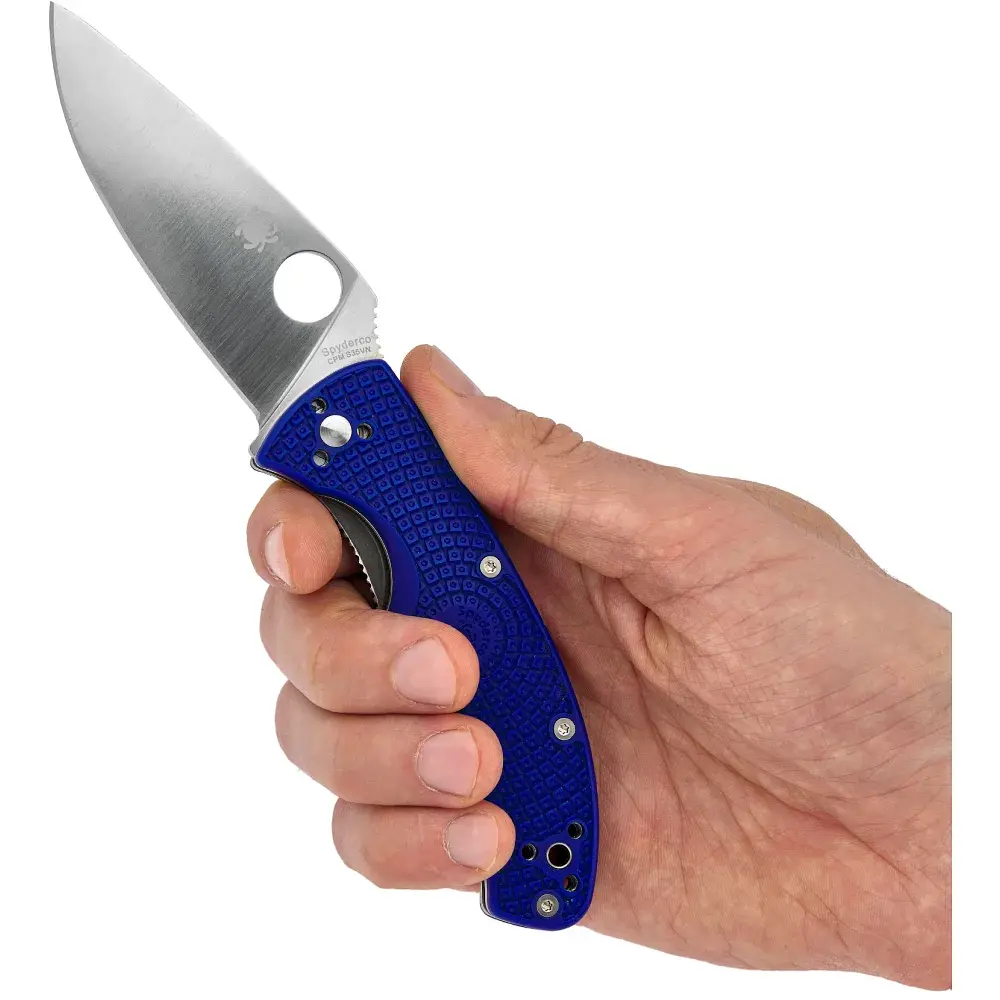 Ніж Spyderco Tenacious S35VN blue - фото 5