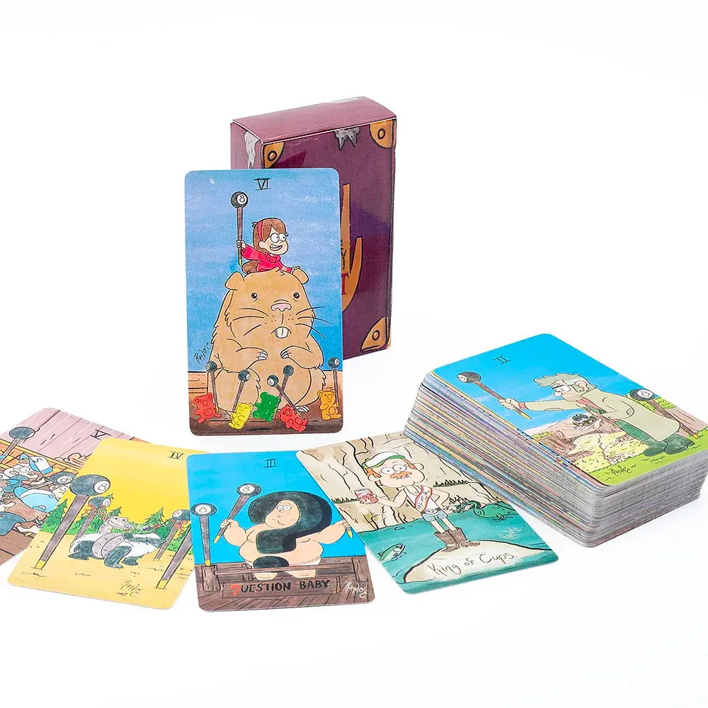 Таро Tarot Deck Гравіті Фолз Gravity Falls The Mystery Tarot 78 штук в комплекті 10 см - фото 2