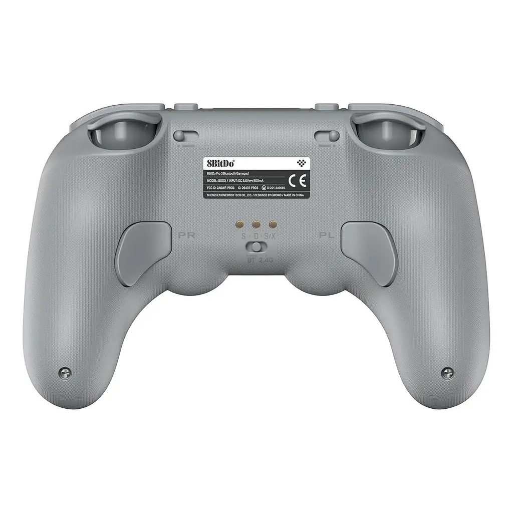 Геймпад 8BitDo Pro 3 Bluetooth Switch/Switch 2, Windows, Apple, SteamOS, Android grey - фото 3