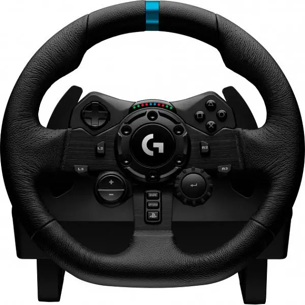 Комплект 3 в 1 Кермо та педалі Logitech G923 Racing Wheel and Pedals for PS4/PS5 + Важіль перемикання передач Logitech G Driving Force Shifter - фото 8