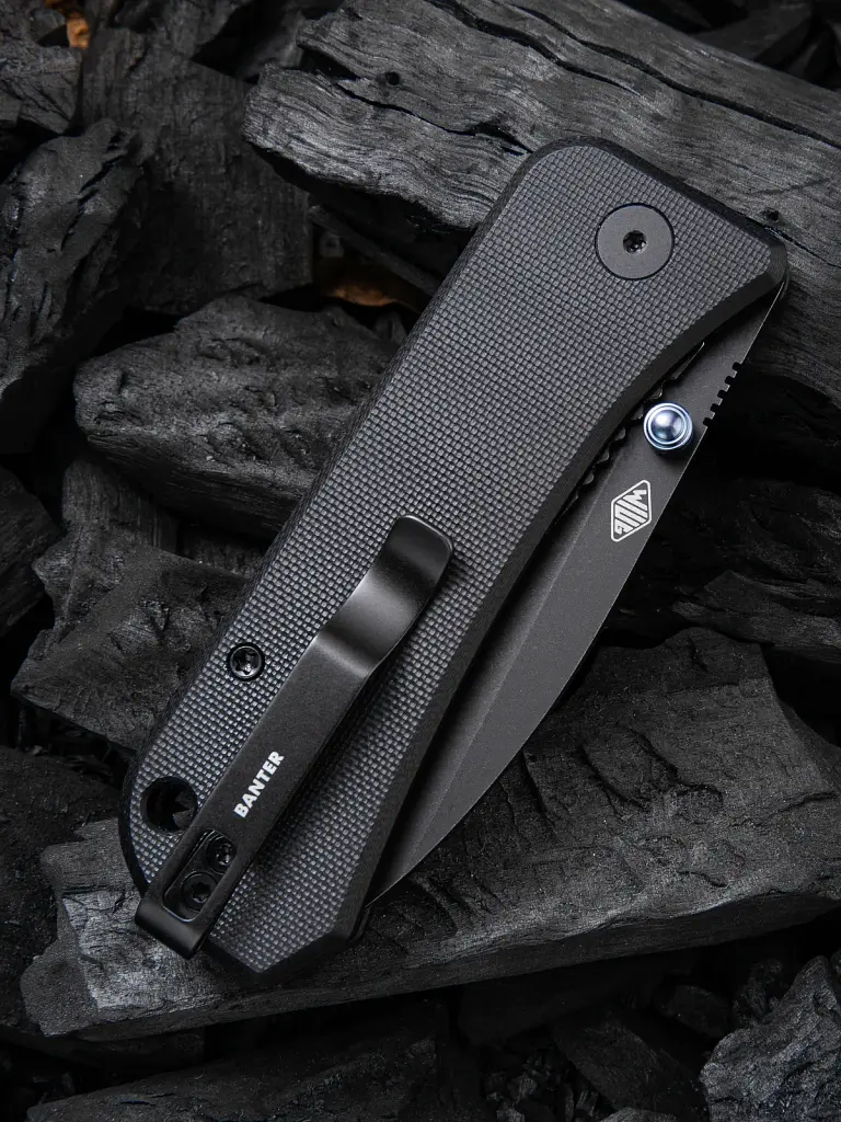 Ніж Weknife Banter Blackwash Black G10 (2004B) - фото 12
