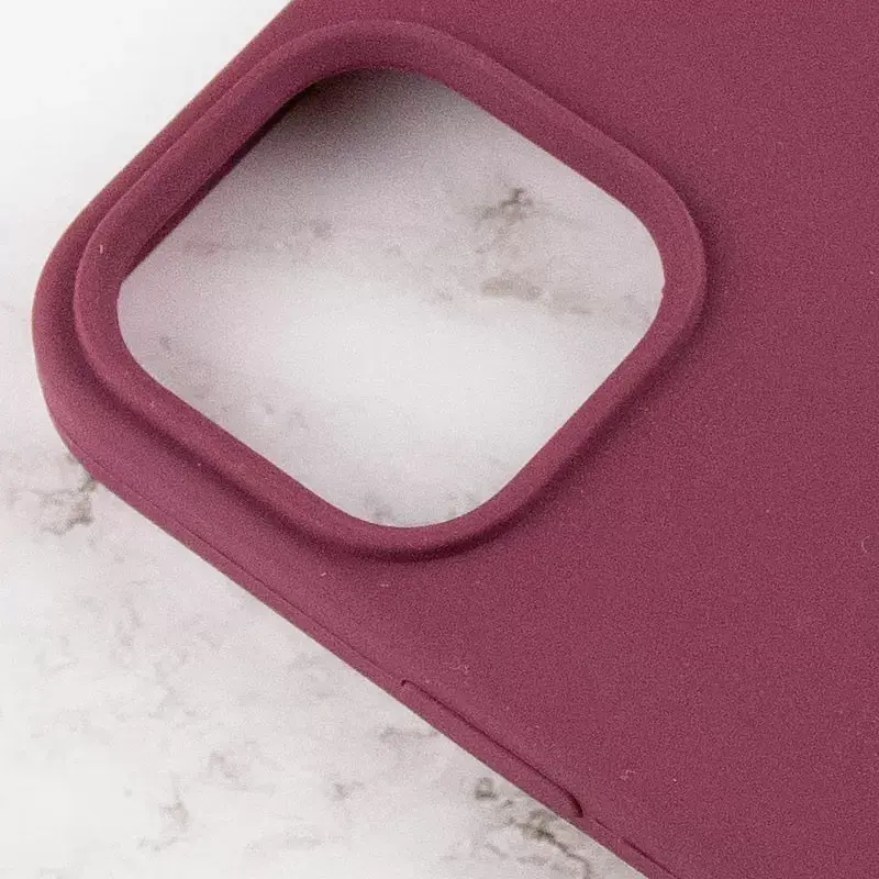 Чохол Silicone Case для Apple iPhone 14 Plus (Plum) AA [72567] - фото 3