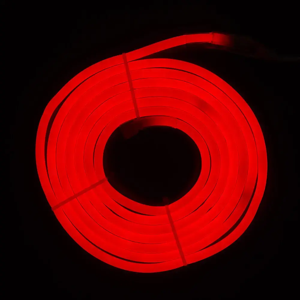 Неонова світлодіодна гірлянда-трубка Devilon SMD2835 LED 3 м червона (950019) - фото 3