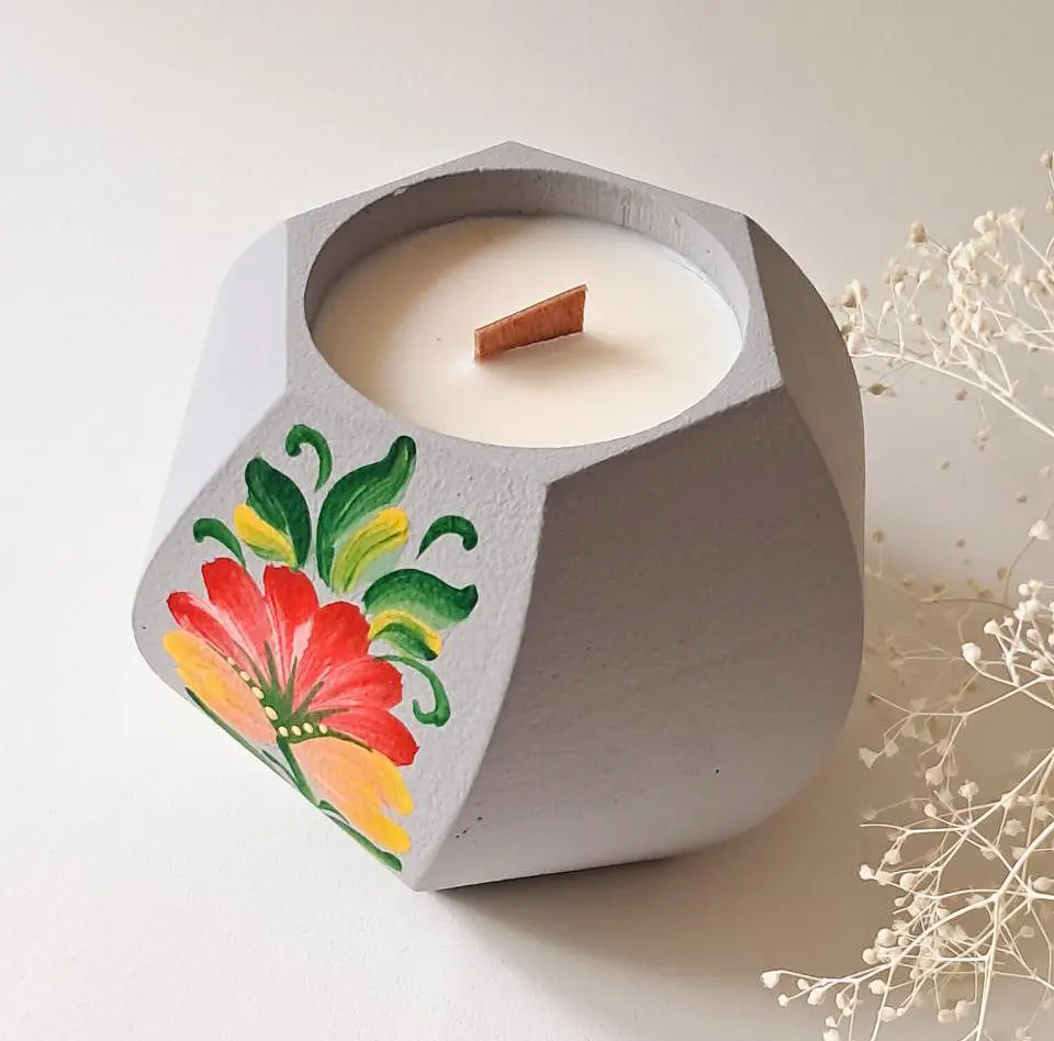 Еко свічка ручної роботи Svich Shop у подарунковій коробці - фото 4