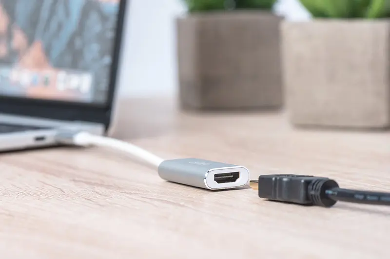 Адаптер Digitus USB-C - HDMA UHD 4K, M/F, 0.2м teh0018498 - фото 4