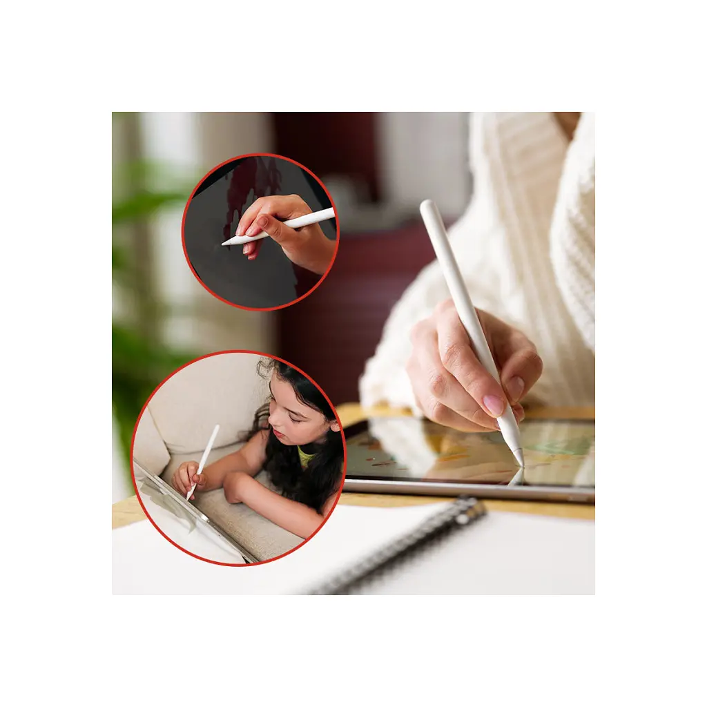 Стилус AirOn AirSens with charging case white for iPad (6126755813229) - фото 8