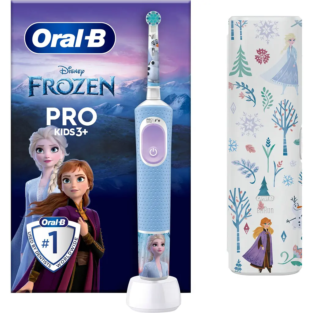 Електрична зубна щітка Oral-B Kids Frozen D103.413.2KX Case Special Edition [92519] - фото 2