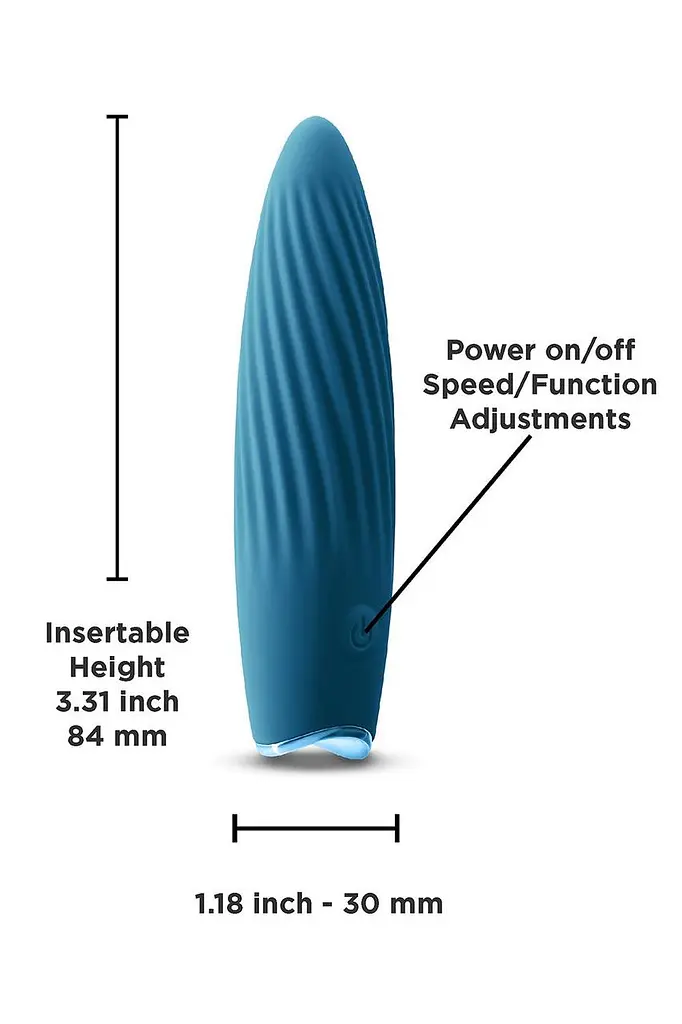 Віброкуля NS Novelties Revel Kismet Teal - фото 4