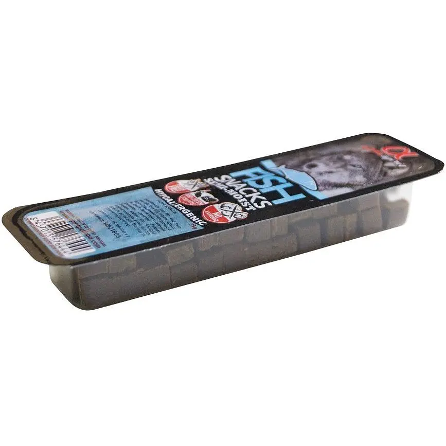 Полувлажное лакомство для собак Alpha Spirit Snacks Fish, кубики с рибой, 35 г - фото 2
