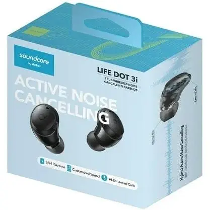 Бездротові навушники Anker SoundCore Life Dot 3i чорні - фото 5