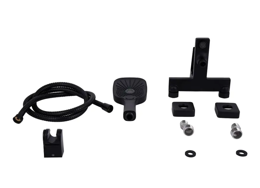 Змішувач для ванни Qtap Gemini QTGEM259BLM45682 Black Matt - фото 4