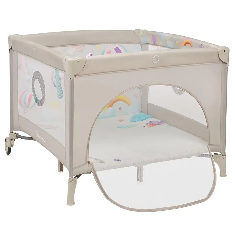 Манеж Lionelo Mille Plus Grey Beige (LO-MILLE PLUS GREY BEIGE) - фото 2