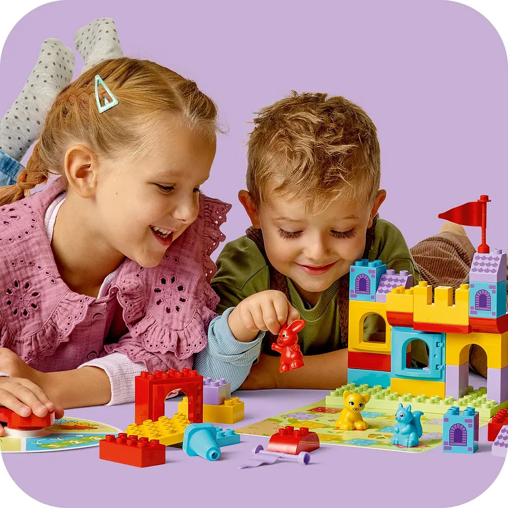 Конструктор LEGO DUPLO Town Гра «Замок Хопсі» 47 деталей (10450) - фото 15