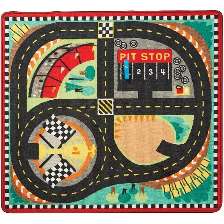Килимок ігровий Melissa & Doug Гоночна траса з машинками (MD19401) - фото 2