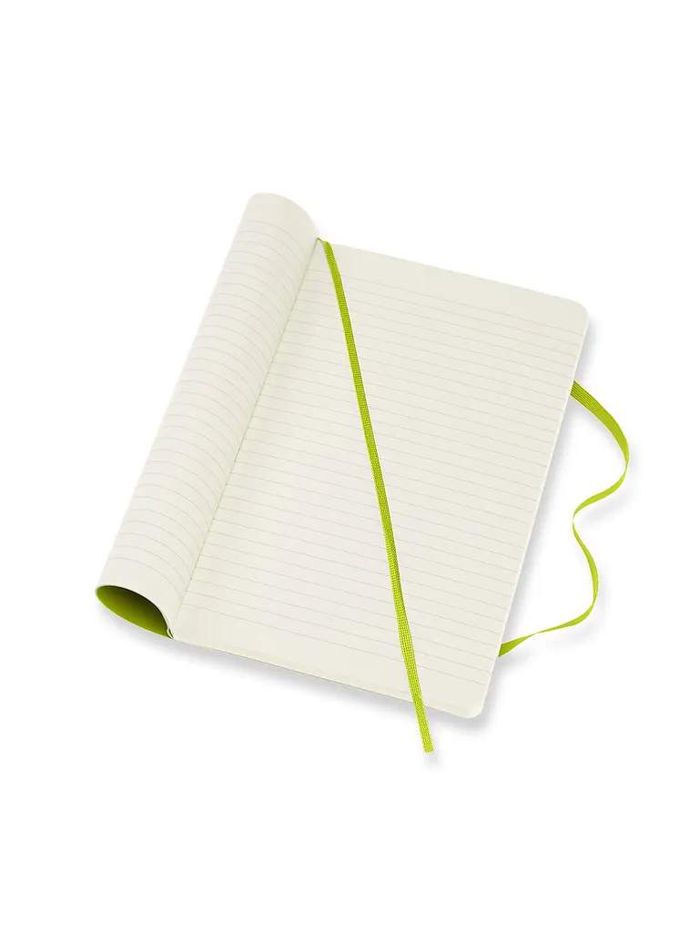 Записник Moleskine Classic середній, Лінійка Лимонний Зелений М'який (QP616C2) - фото 4