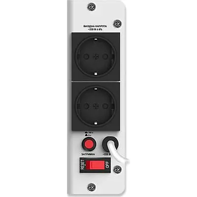 Стабилизатор Real-El STAB SLIM-2000 white (EL122400008) - фото 3