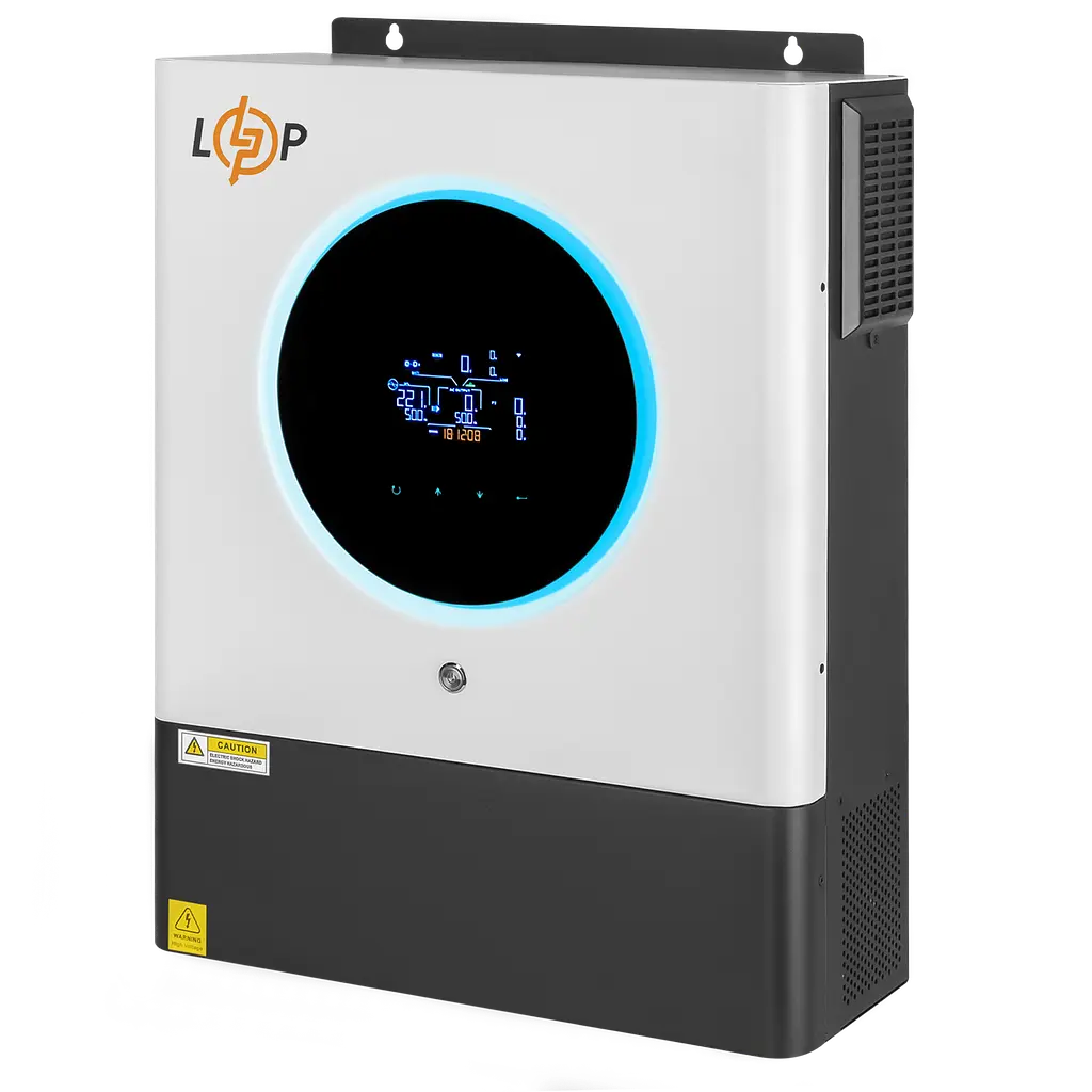 Гібридний сонячний інвертор (ДБЖ) LPW-MAXII-8000VA (8000Вт) MPPT 150A OFF GRID - фото 3