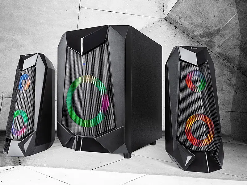 Комп'ютерні колонки Tracer 2.1 Hi-Cube RGB Flow BT (TRAGLO46497) - фото 7