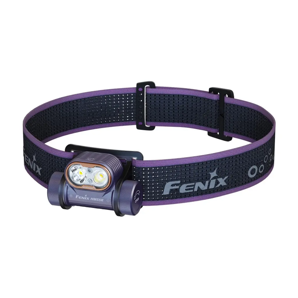 Ліхтар Fenix HM55R фіолетовий (HM55Rprl)