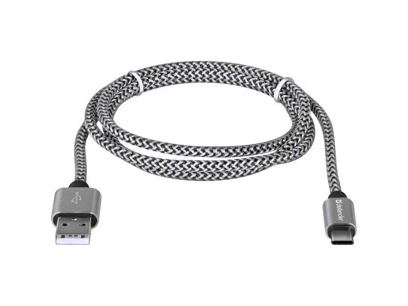 Кабель Defender USB09-03T PRO USB2.0 AM/CM White 1m (87815)