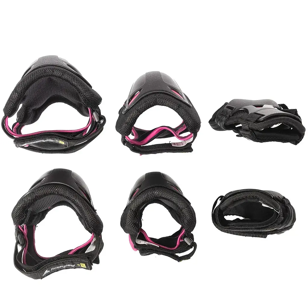 Набор защиты Rollerblade Skate Gear Women для женщин M Чорний-Рожевий - фото 2