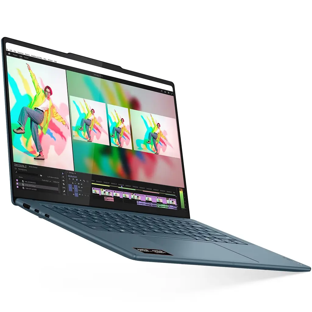Ноутбук Lenovo Yoga Pro 7 14AKP10 з процесором AMD Ryzen™ AI 7 350 pana la 5.0GHz, 14.5" 3K, OLED, 32GB LPDDR5x RAM, 1TB SSD, AMD Radeon™ 860M графікою, No OS, Ti - фото 7