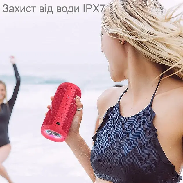 Портативна колонка Ortizan X10 Red (DT) - фото 5
