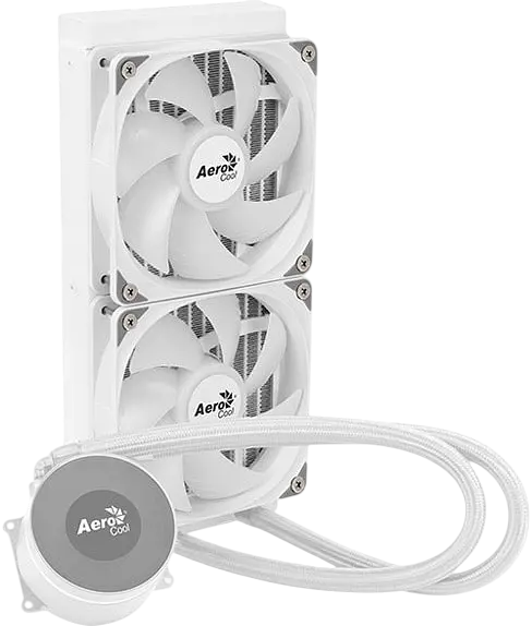 Водяне охолодження AeroCool Oasis L240 ARGB White (ACLA-OA24117.21) - фото 3