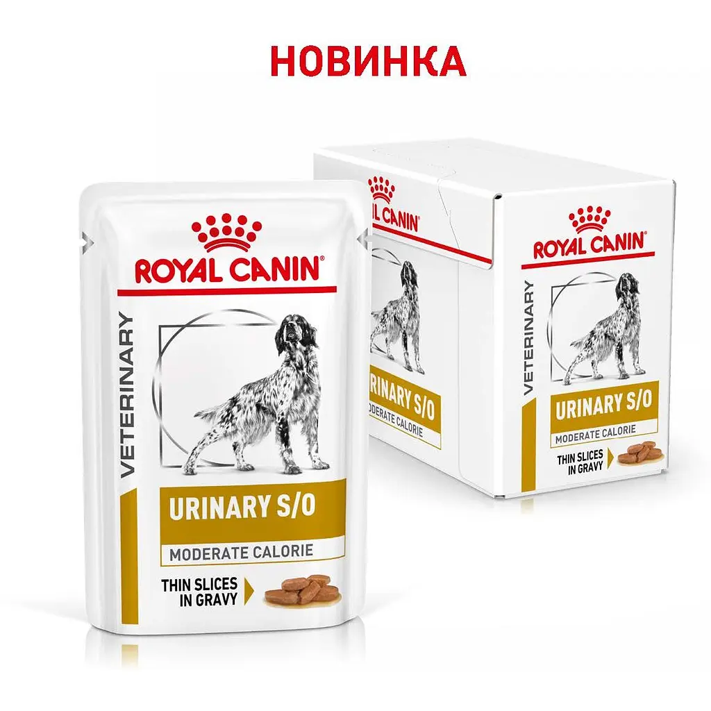 Вологий корм Royal Canin Urinary S/O Moderate Calorie лікувальні консерви для собак при захворюваннях нижніх сечовивідних шляхів 100 г - фото 3