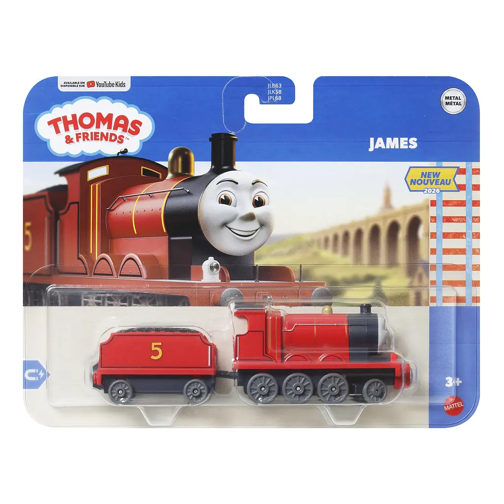 Паровозик з причепом Mattel Томас і друзі Deluxe в асортименті (JLB63) - фото 6