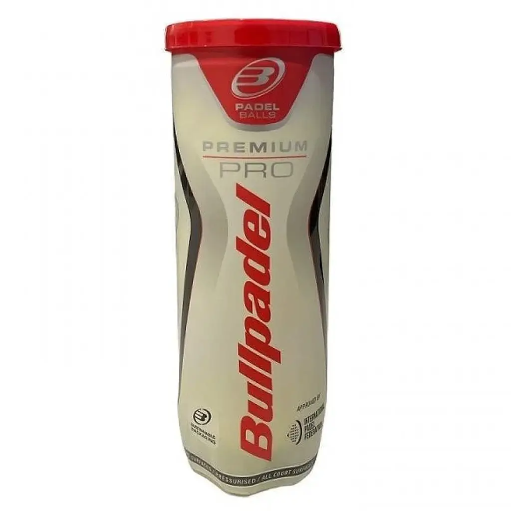 М'ячі для падел тенісу BULLPADEL PREMIUM PRO 3 шт