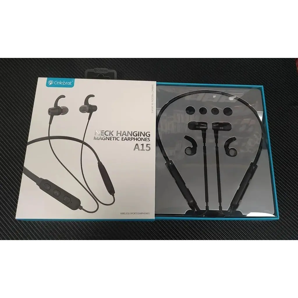 Наушники Bluetooth Celebrat A15 с затылочной дугой - фото 5