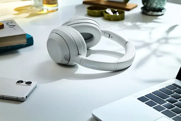 Навушники бездротові повнорозмірні Sony WH-ULT900N Wear White (WHULT900NW.CE7) - фото 5