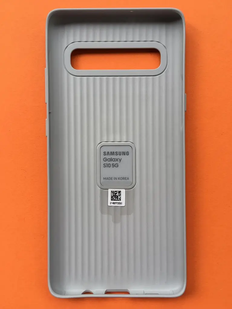 Чохол оригінальний із підставкою Official Protective Rugged Standing Cover G977 EF-RG977CSEGRU для Samsung Galaxy S10 5G (6.7") - фото 4
